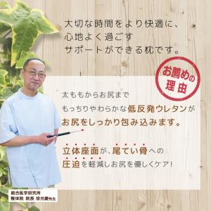 整体師が勧める お尻ラップクッション 約30×...の詳細画像2