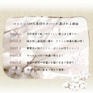 掛け布団カバー 綿100% 綿 シングル シン...の詳細画像3