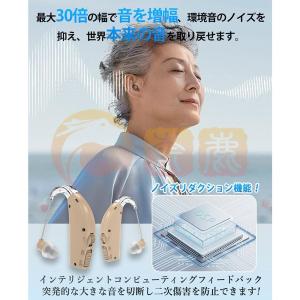 集音器 高齢者 耳掛け 軽量 両耳対応 ワイヤ...の詳細画像2