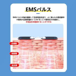 マッサージ器 低周波治療器 ems パッド付き...の詳細画像4