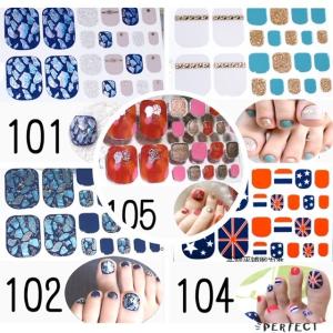数量限定 フット ネイルシール 貼るだけ ネイルラップ
