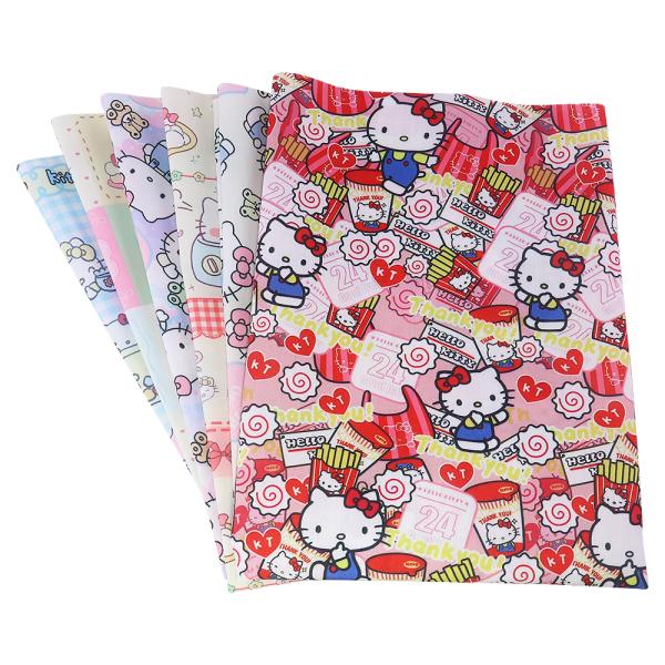 キティ キティちゃん　布 生地 パッチワーク布 ハギレ かわいい キャラクター 布地 裁縫 多種柄 ...