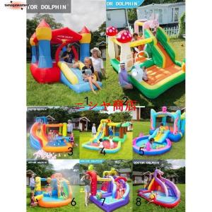 大型プール 滑り台 エアー遊具 ビニールプール...の詳細画像2