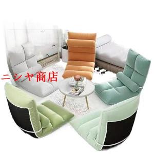 座椅子 コンパクト ハイバック ソファー リク...の詳細画像1