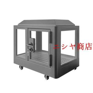 ペット用防音室 遮音強化ガラス 高耐久合金フレーム 犬小屋 調節換気ファン付き 吸音 ペットハウス ロック付きキャスター 防音ルーム 屋内 室内 防音 鳴き声対策