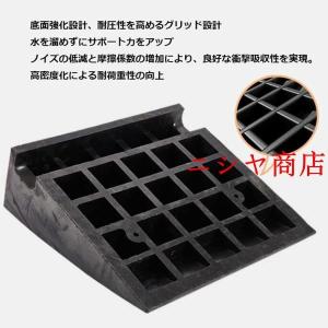 段差プレート ゴム製 段差スロープ 高さ約4~...の詳細画像4