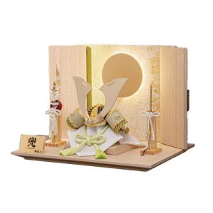 五月人形 兜飾り収納飾 翠鳳作 8号 至福之兜 Shifuku（至福のひととき