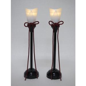 雛人形 お雛様 雪洞 ぼんぼり 単品 コード付 31cm 丸梅31 赤 樹脂製