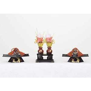 雛人形用 極上低木小10番木製京式親王台黒塗艶有A 間口 27cm 168389