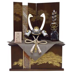 雄山作 五月人形 兜飾り 兜単品 竹雀之兜 10号 春日大社所蔵模写 純