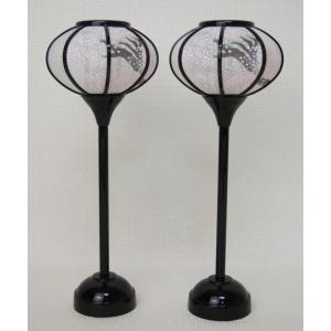 部品コードレス ぼんぼり 「京みゆき」 雪洞(LED) 22cm 24cm電池式