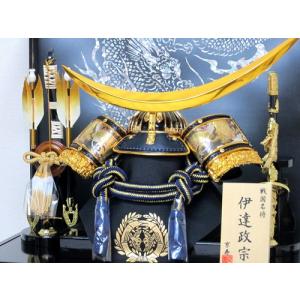 京寿 五月人形 兜飾り ケース入り 木製弓太刀...の詳細画像1