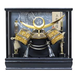 選べる4種緑下敷もうせん付 五月人形 兜飾り 木製弓太刀付