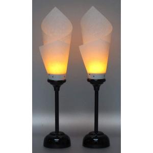 コードレス ぼんぼり 「燭台（油灯）」 雪洞(LED) 雛人形 道具