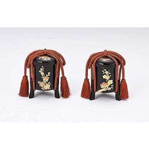 雛人形 道具 3段用 飾台幅90cm用 木製30号六品揃道具 高級溜塗 雪