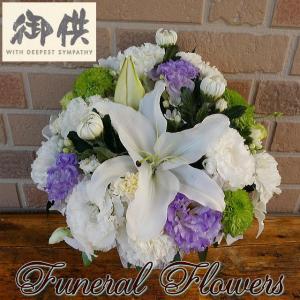 命日 枕花 お供え 花 お悔やみ 花籠 喪中 お...の商品画像