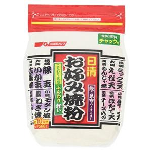 日清フーズ お好み焼粉チャック付 500g