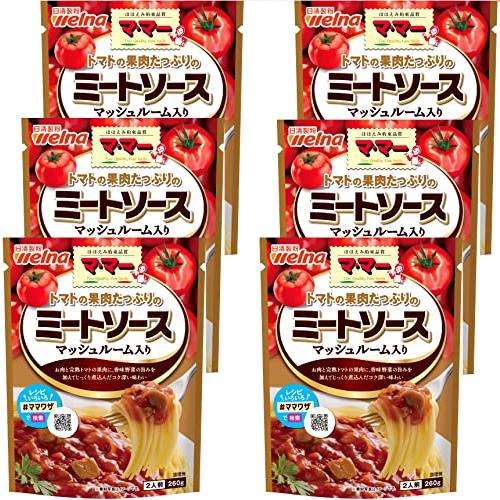 マ・マー トマトの果肉たっぷりのミートマッシュ 260g×6個