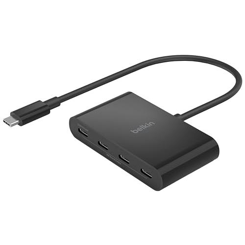 Belkin Connect? USB-C to 4ポートUSB-Cハブ4-in-1 100W PD...