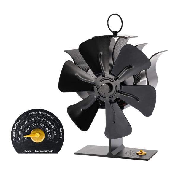 ストーブファン 石油ストーブファン 薪ストーブファン エコストーブファン 暖炉ファン 空気循環 省エ...