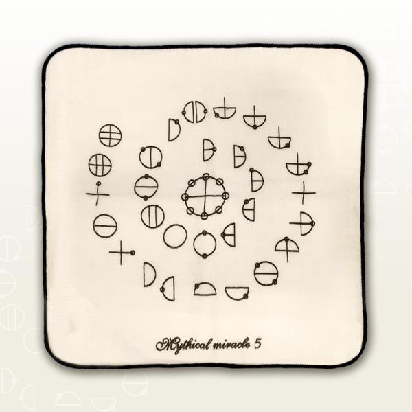 カタカムナ ガーゼハンカチ/5首