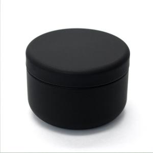 お茶筒 茶缶 おしゃれ モダン プチ缶 ブラック 内容量