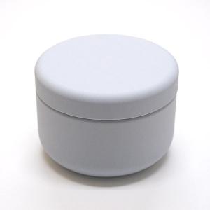 お茶筒 茶缶 おしゃれ モダン プチ缶 ホワイト 内容量