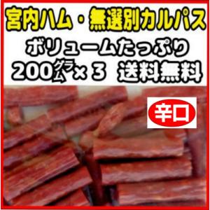 宮内ハム　ドライソーセージ　辛口　サラミ　�