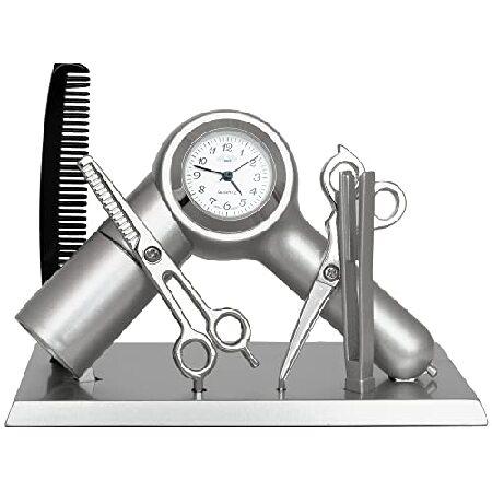 Sanis Enterprises Hair Dresser Clock, 9.5cm by 7.6...