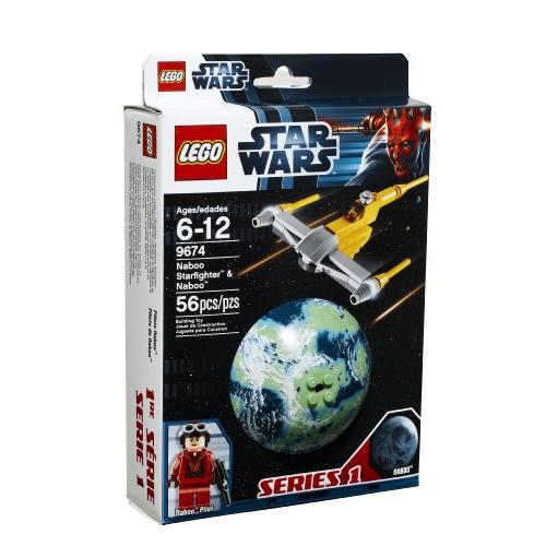 LEGO Star Wars Naboo Starfighter und Naboo 9674 (i...