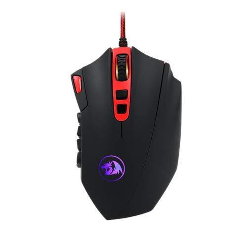 Redragon M901 Gaming Mouse RGB Backlit MMO 19 Macr...