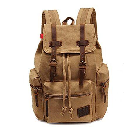 AUGUR High Capacity Canvas Vintage Backpack - for ...