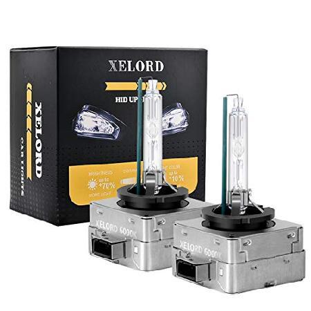 XELORD D3S HID Bulbs 6000K Diamond White 35W 12V C...