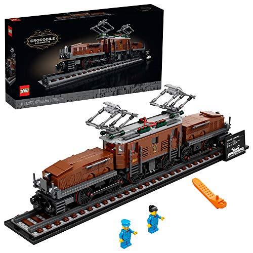 LEGO Crocodile Locomotive 10277 Building Kit; Recr...