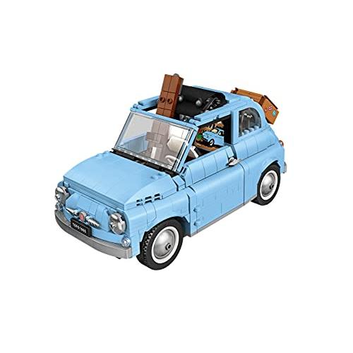 Lego Creator Expert Fiat 500 Light Blue Limited Ed...