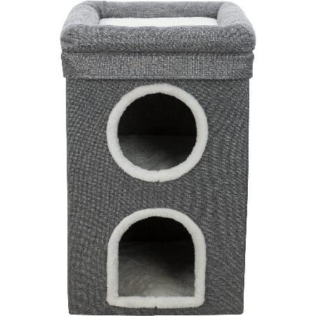 TRIXIE Saul Cat Condo | 2-Story Condo Tower | 爪とぎ ...