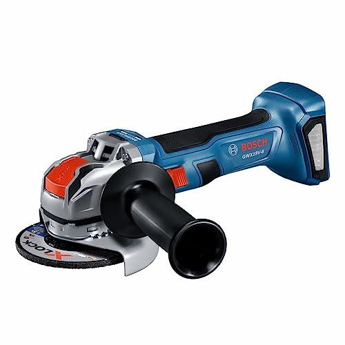 BOSCH GWX18V-8N 18V X-LOCK Brushless 4-1/2 In. Ang...