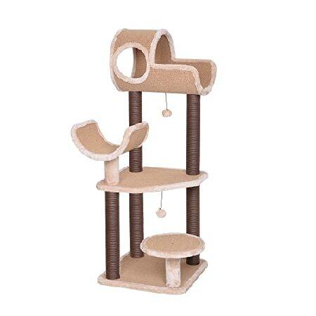 Catry キャットタワー-Complex Tower and Condo with Cat 爪とぎ...