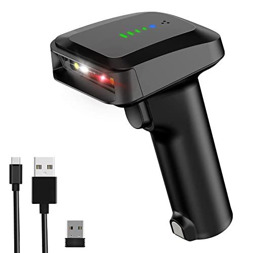 Bluetooth Barcode Scanner with Battery Level Indic...