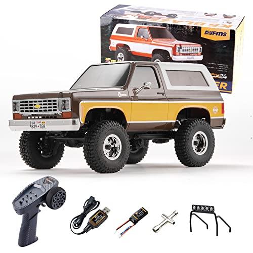 FMS 1/24スケールRCクローラー ラジコン Chevy K5 Blazer 車正式ライセンスF...