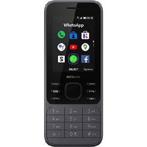 Nokia 6300 4G | Unlocked | Dual SIM | WiFi Hotspot | Social Apps | Google Maps and Assistant | Light Charcoal並行輸入品