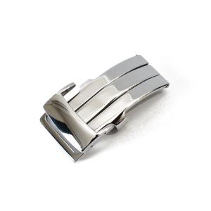 BREITLING用品④【中古】ブライトリング 純正 幅18㎜尾錠 銀色シルバー BREITLING ブライトリング 純正 尾錠 ラバーベルト用 メンズ