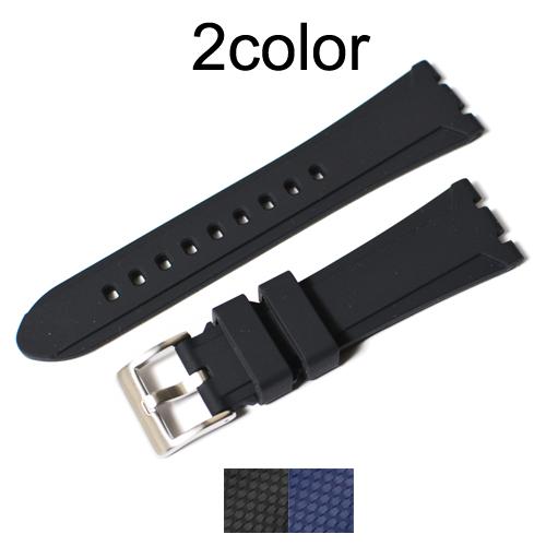 モーリスラクロア アイコン 用 ラバーベルト 非 純正 24mm aikon 42mm AI6008...