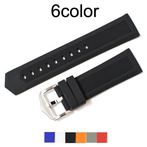 「タグホイヤー TAGHEUER 向け」 輸入王オリジナル ベルト フォーミュラー1用 ラバーベルト...