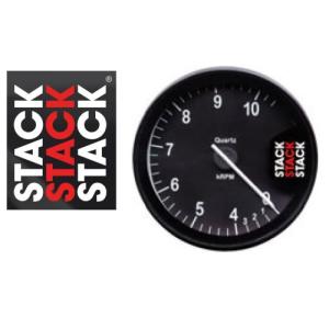 STACK(スタック)タコメーター ST200 0-4-10500rpm 黒