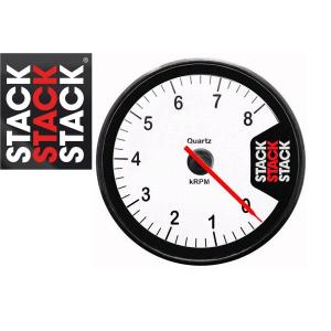 STACK(スタック)タコメーター ST200 0-6-15000rpm 白 : ゆにゅーや