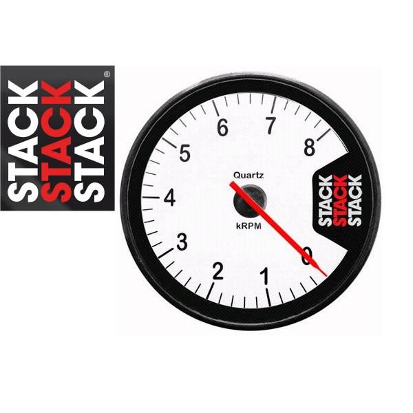 STACK(スタック)タコメーター ST200 0-8000rpm 白