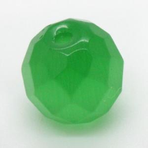 【キャッツアイ】グリーン　カット 　8mm
