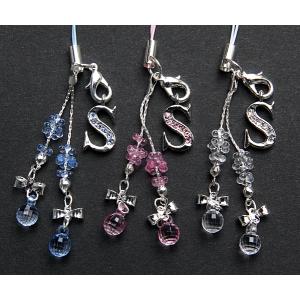 イニシャルストラップSの商品画像