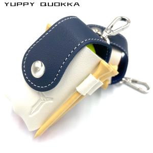 YUPPY QUOKKA ゴルフ ボールケース 高級PU革 ボールホルダー ゴルフボール 収納 コンパクト 収納ケース おしゃれ コンペ 送料無料【期間限定SALE】